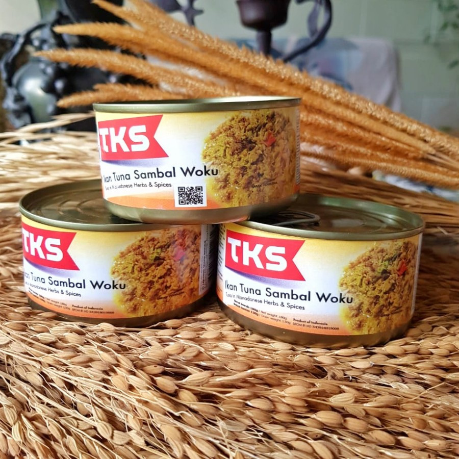 

TKS Tuna Shredded Flakes in Woku (Ikan Tuna Kaleng)