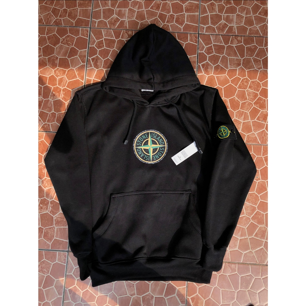 Jaket Hoodie Stone Island Premium Pria Wanita Size M-XXL