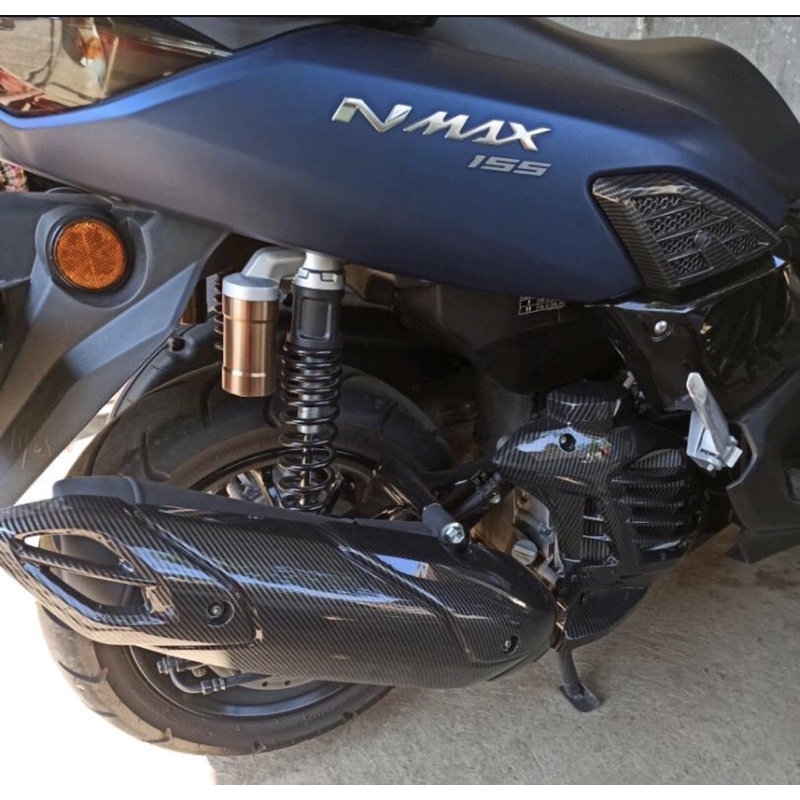 Cover Tutup Knalpot Carbon Nmax New 2021 ZORO / Tutup knalpot/ Tameng knalpot / Cover Knalpot Carbon
