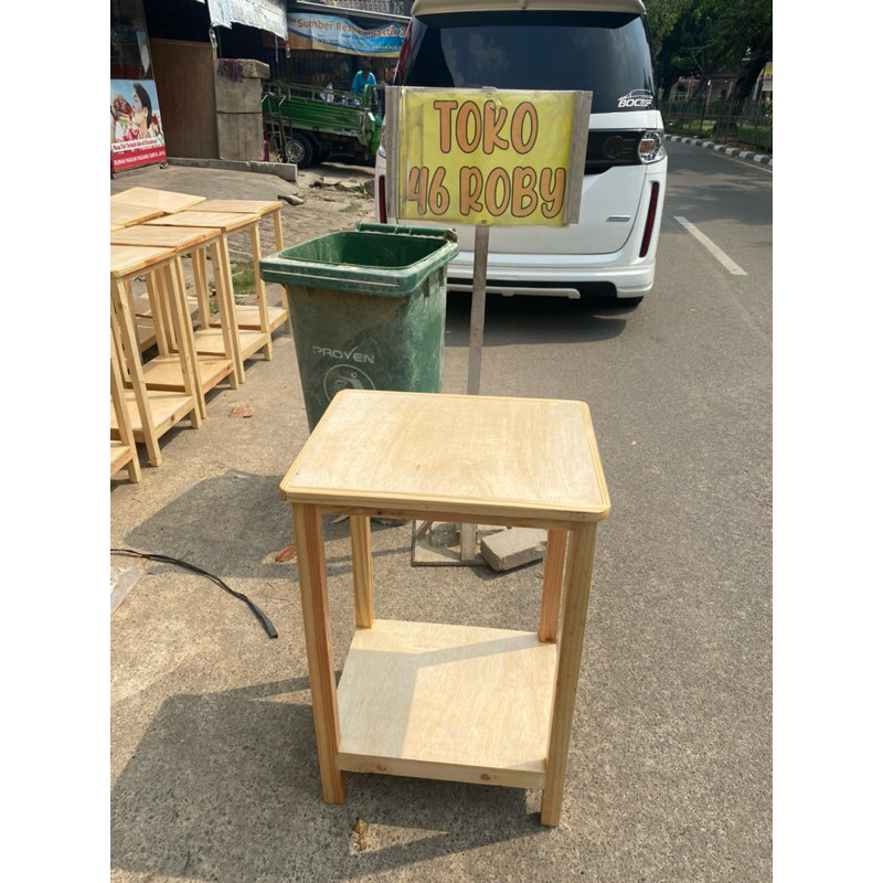 meja costum susun dua 50x40x75 PxLxT