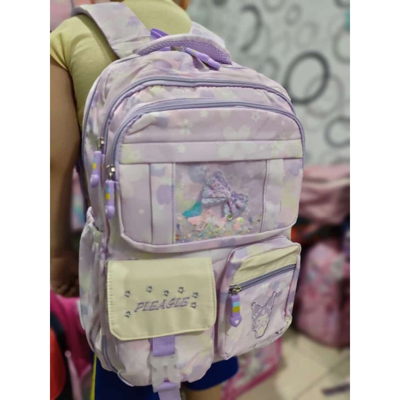 RB TAS RANSEL SEKOLAH SD - SMP CEWEK KUROMI MODEL KULKAS