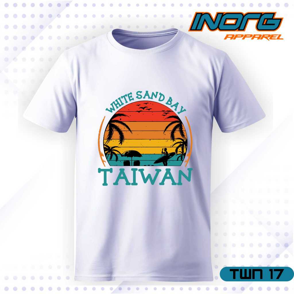 kaos oleh oleh taiwan tshirt taipei baju china chinese taipei souvenir kaohsiung tiongkok tag label 