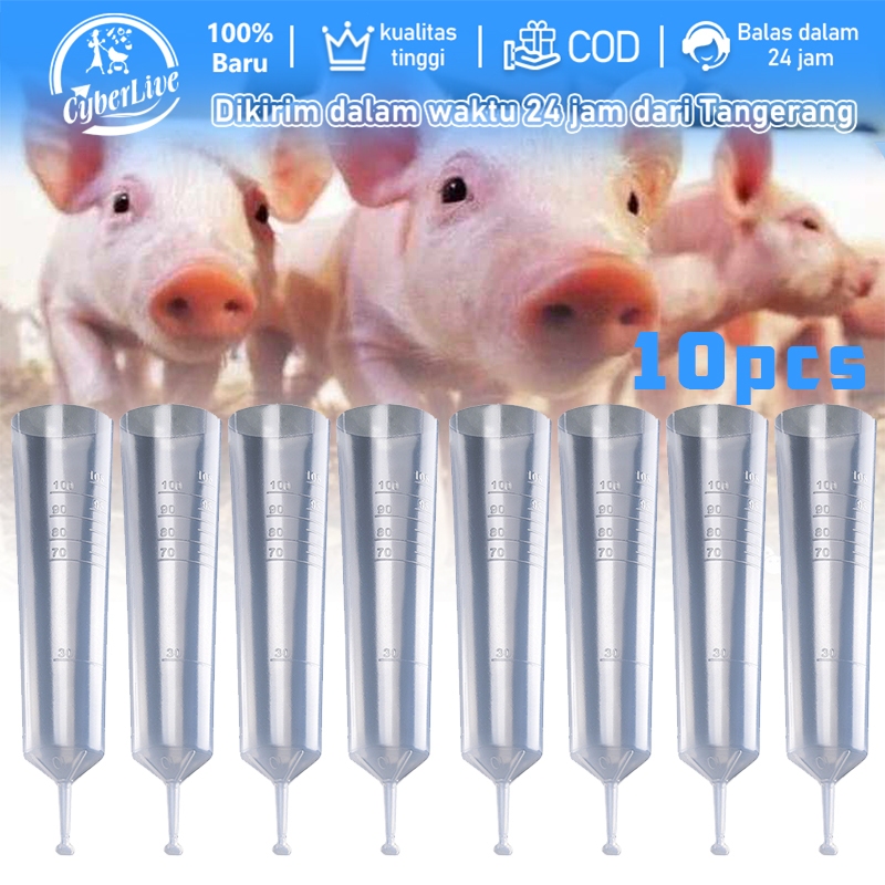 10pcs Alat Inseminasi Buatan Selang Kawin Suntik