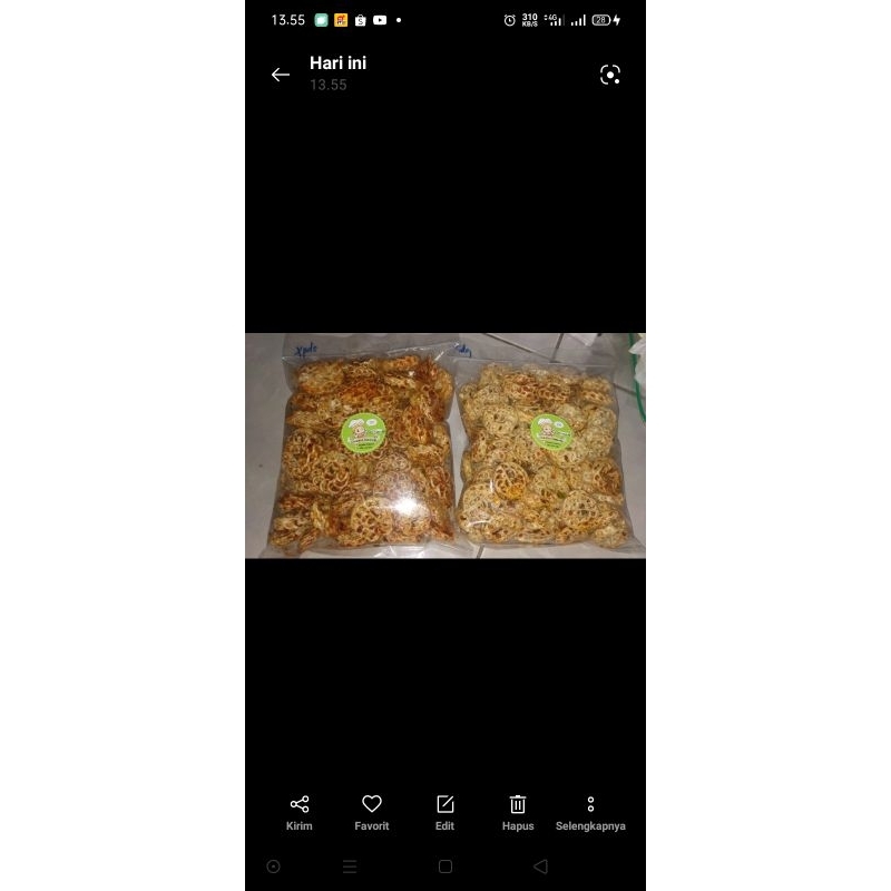 

KERUPUK RAFAEL 250GRAM