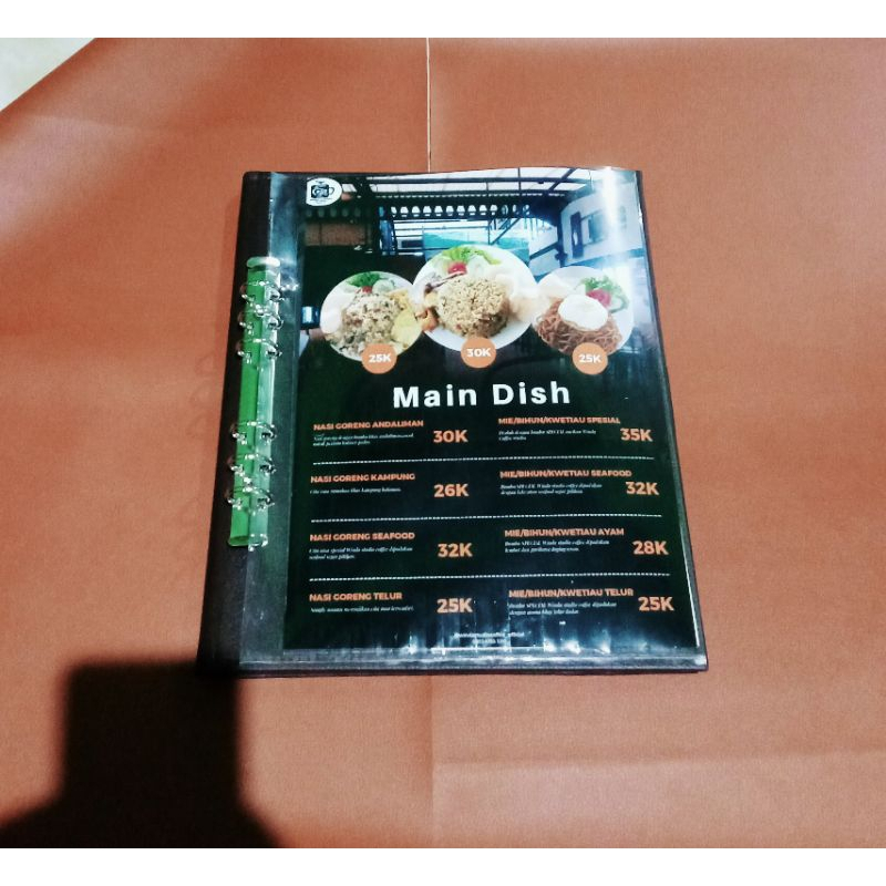 

buku 1 muka binder ukuran a4