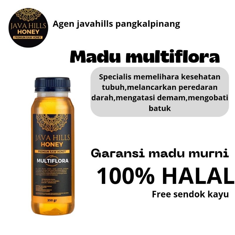 

madu murni (multiflora) by Javahills honey premium raw honey
