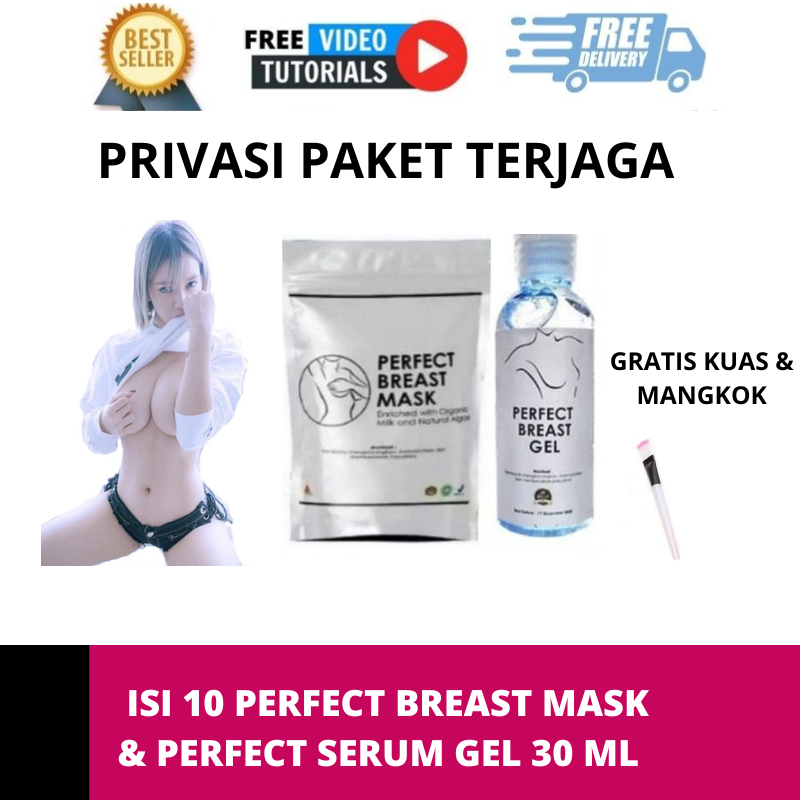 PERFECT BREAST MASK - Masker Pembesar & Pengencang Payudara Terbaik ( MASK & SERUM)