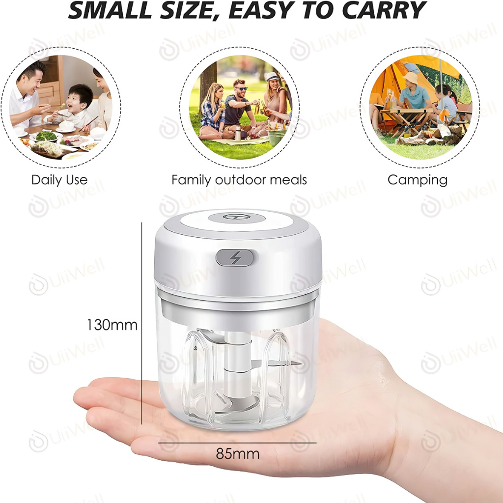 MINI CHOPPER USB Charger - MINI CHOPPER ELEKTRIK KYLO Multifungsi Portable Chopper Electric Meat Gri