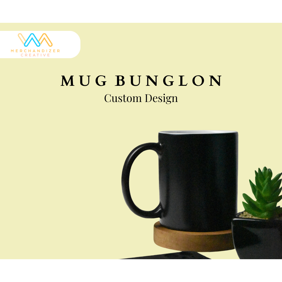 [PROMO PROMO1] Mug Bunglon / Mug MAgic / Mug berubah warna siap cetak custom