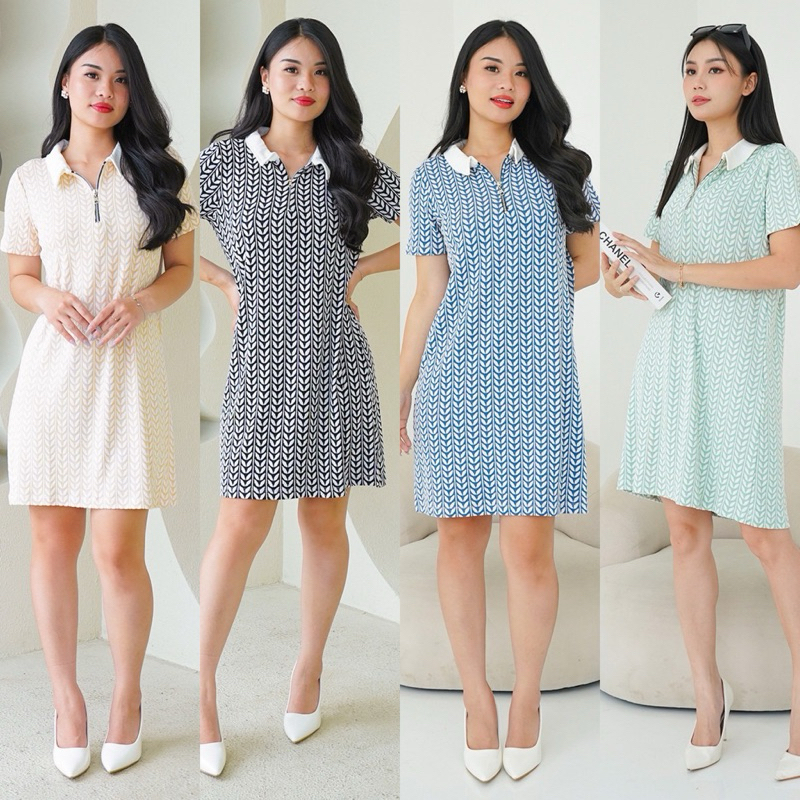 Yourstyle - Dress Knit Motif Perta