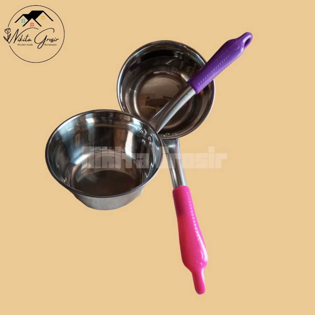 Panci Susu Tanggung / Panci Susu Lengkung Warna / Panci Susu Tebal