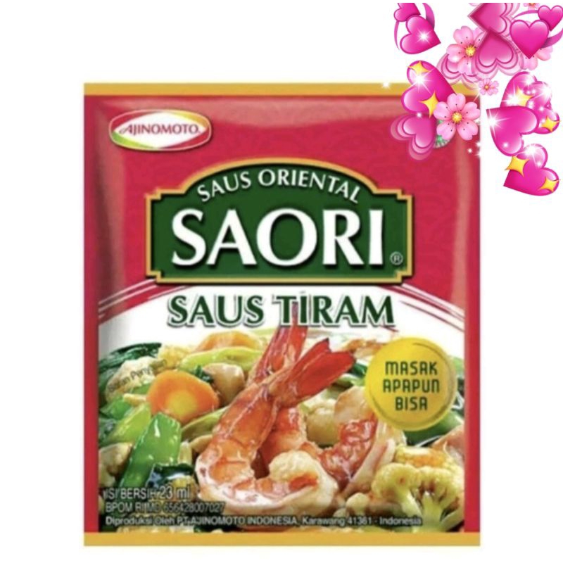 

Saori saus tiram sachet 23ml