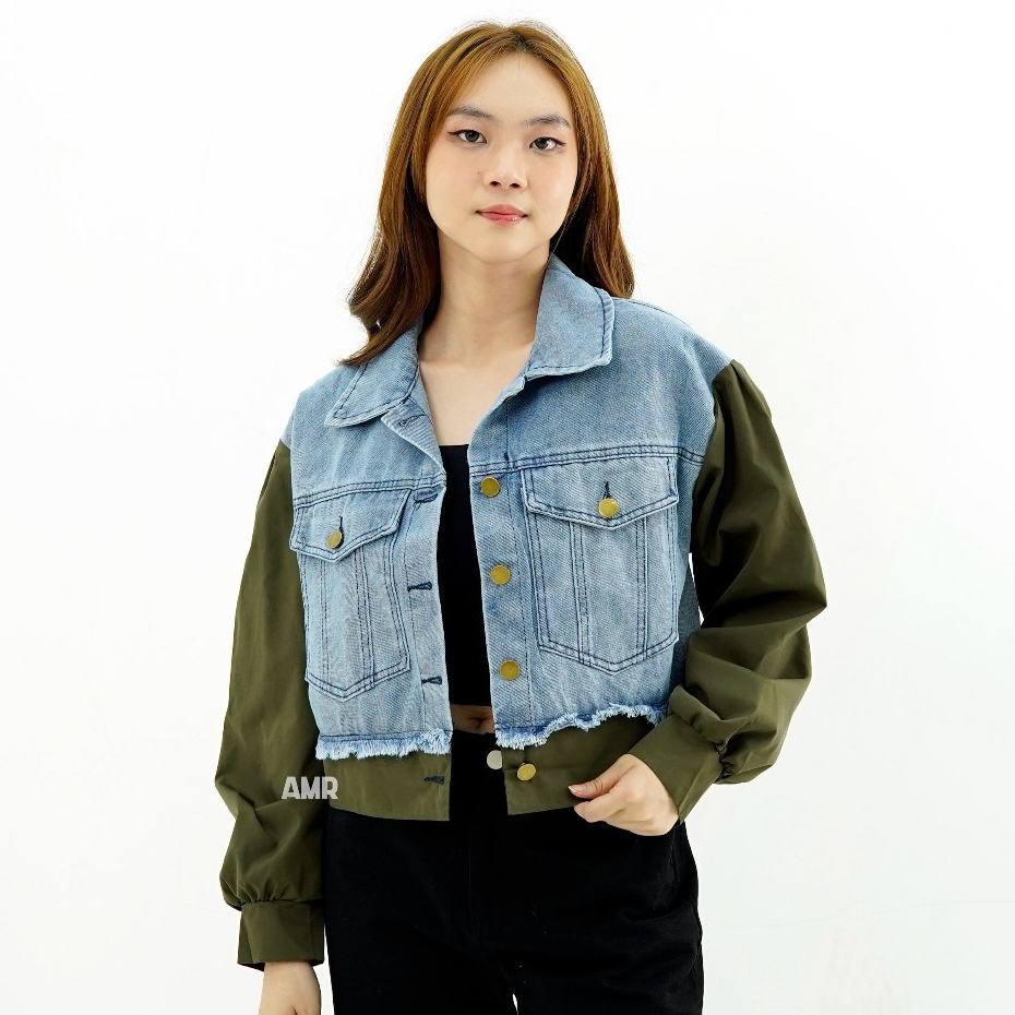 AMR Original - Combi Jacket 0103 - Jaket Jeans Standard