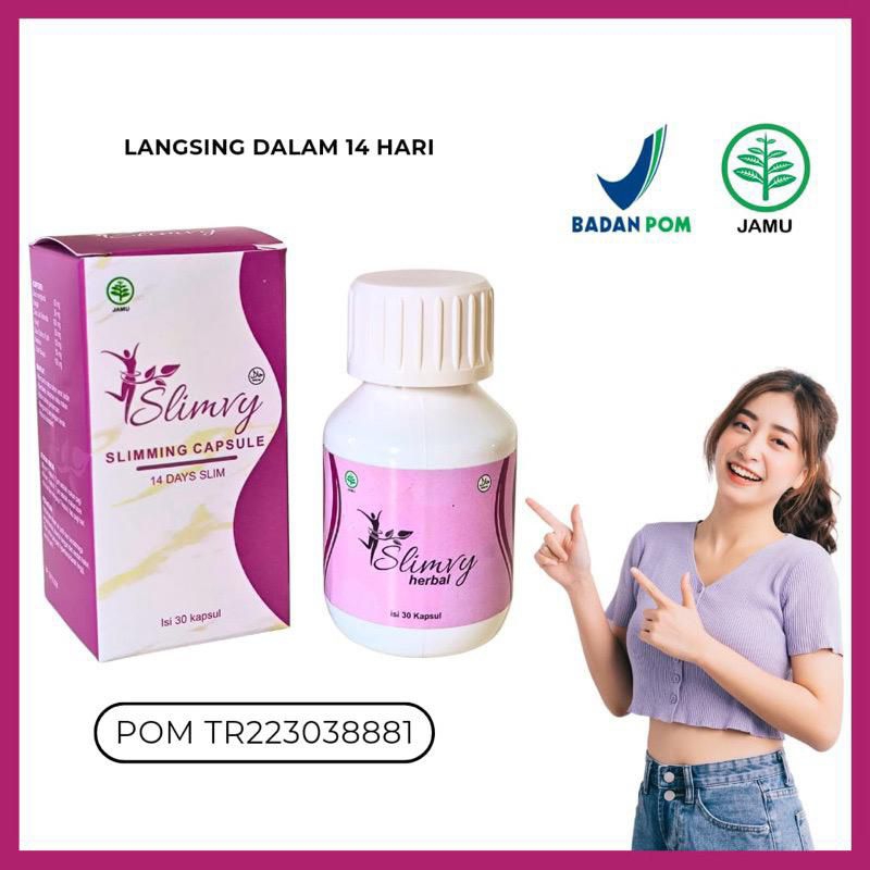 Spesial Promo Twrlaris Slimvy Herbivy Original | 1 botol isi 30 kapsul Original Halal Cod