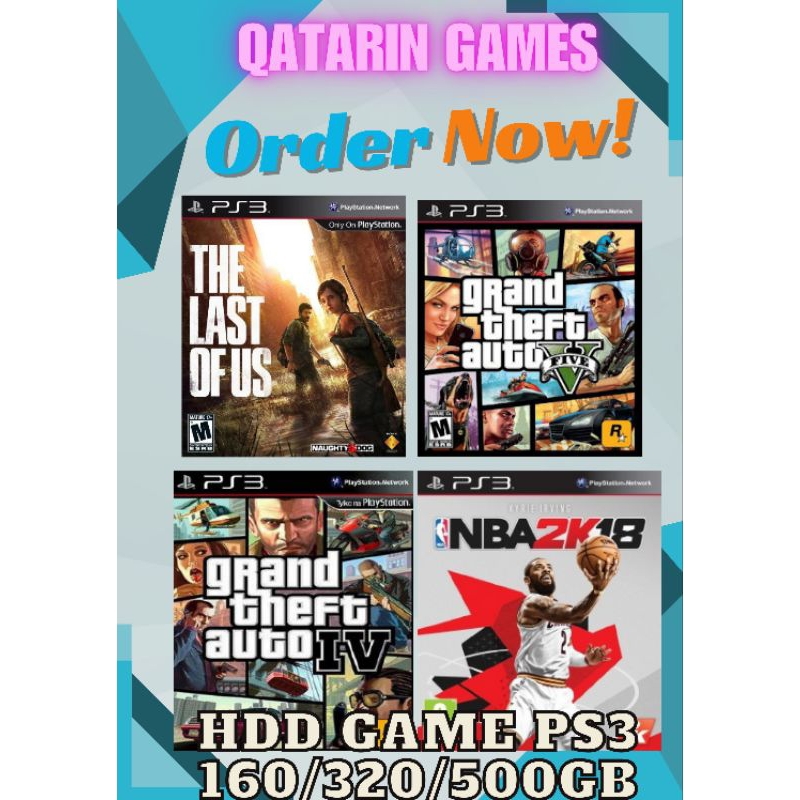 Hardisk HDD Eksternal 500Gb Playstation 3 FULL GAMES REQUEST PS3