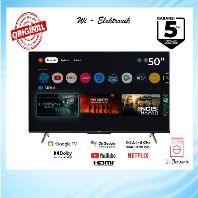 LED TV 50 inch Polytron PLD 50UG5059 Android 50inch PLD50UG5059 50" 50 UG 5059 USB Movie