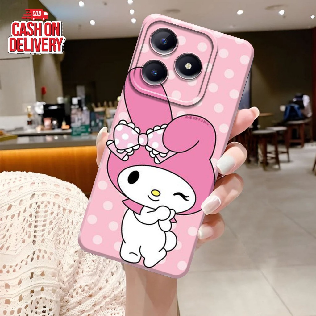 #1533 Premium Case Hp REALME C63 C61 Motif MY MELODY Case Hp Terbaru (Type lain via chat) Casing Hp 