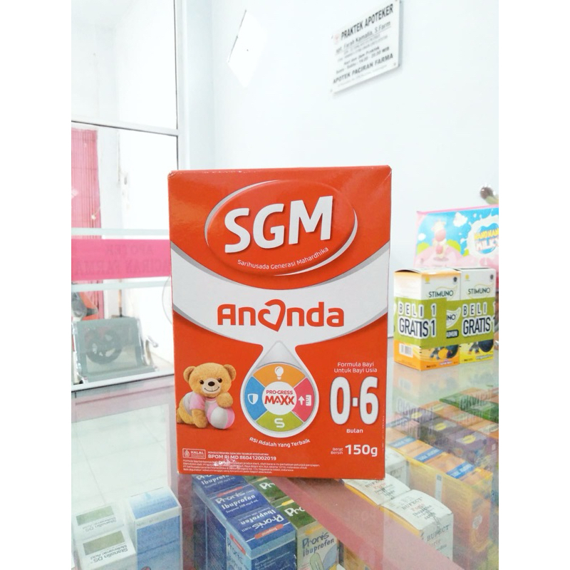 Susu SGM Ananda 0-6 bulan 150 gram