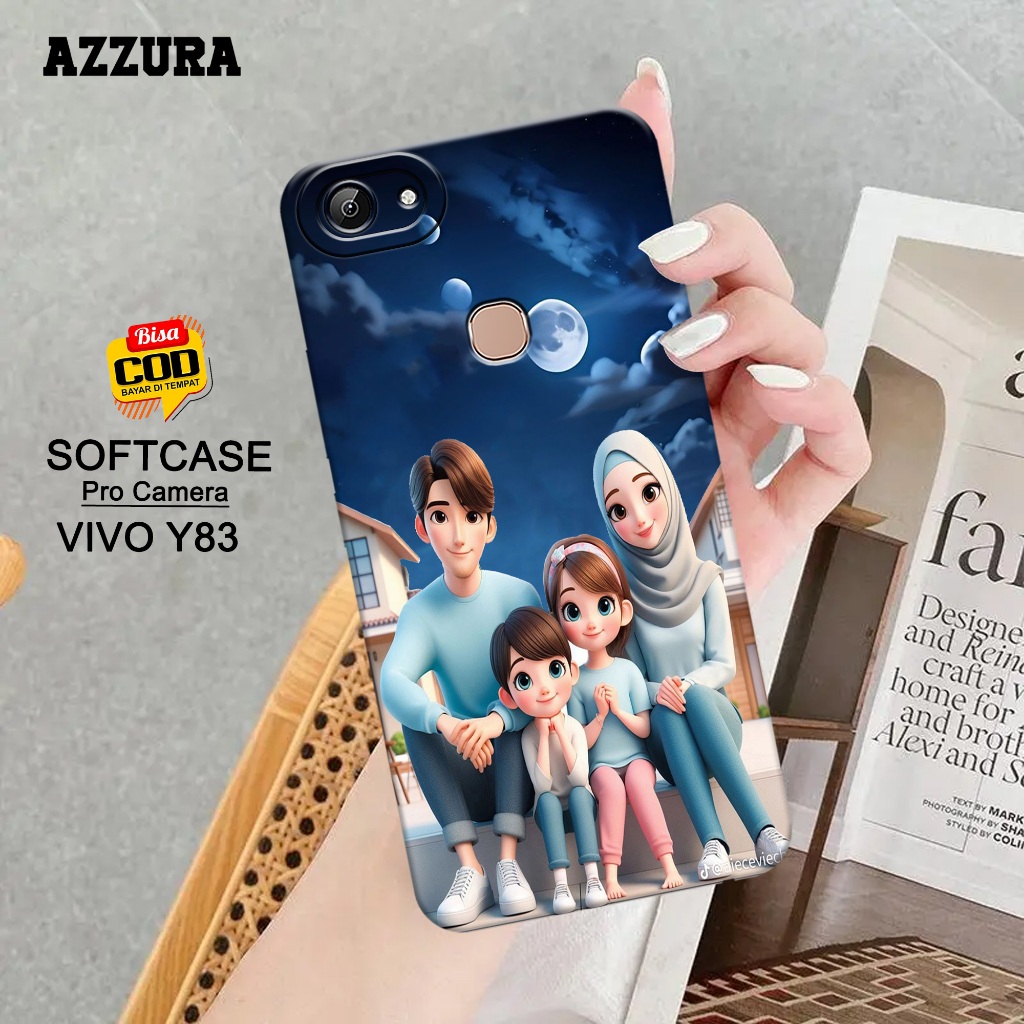 AZZURA - Softcase Vivo Y83 Terbaru - Pasangan  Case - Case Vivo Y83 Terbaru - Casing Hp Vivo Y83 Ter