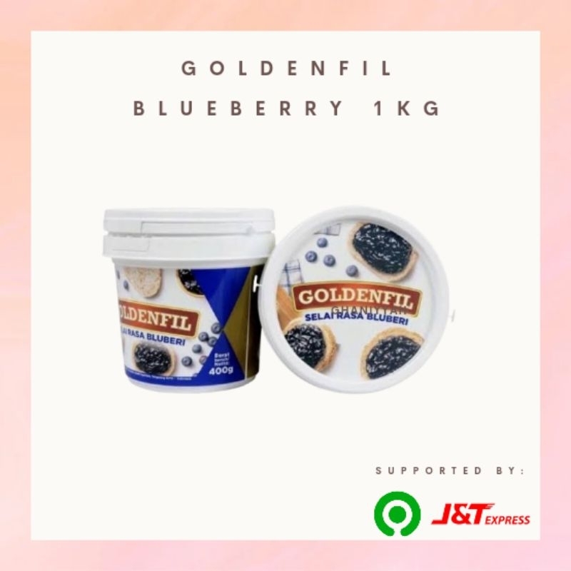 

Goldenfil Selai Buah Blueberry 1kg