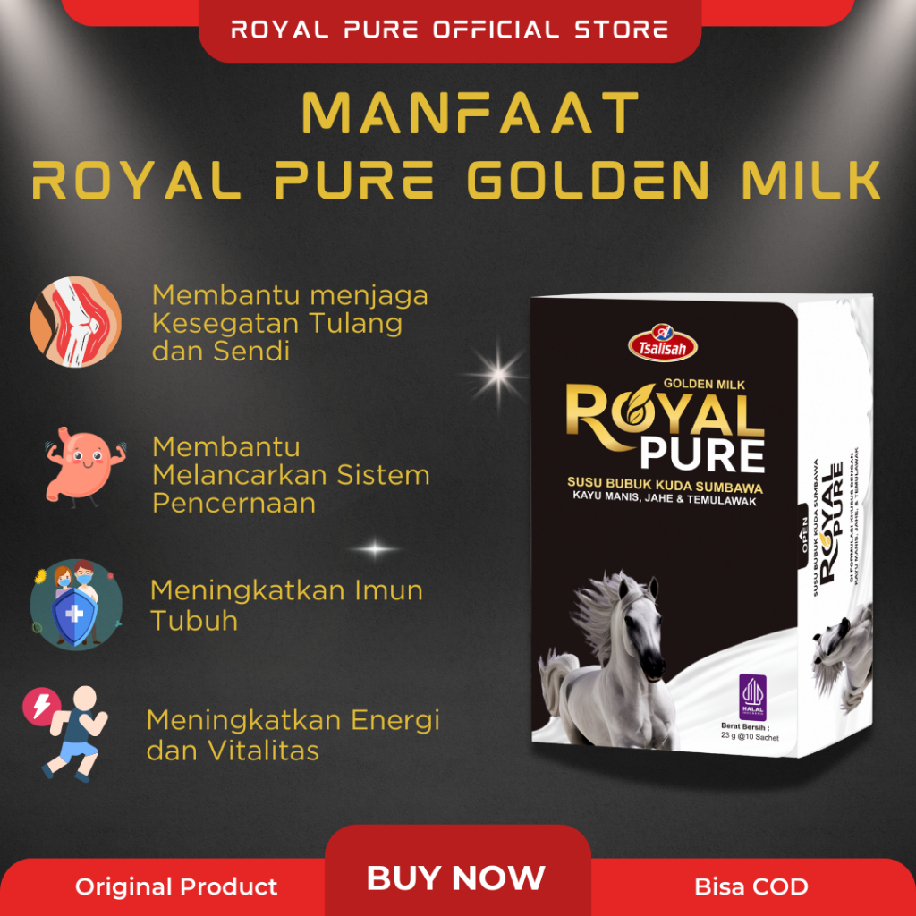 

ROYAL PURE SUSU KUDA LIAR SUMBAWA PREMIU