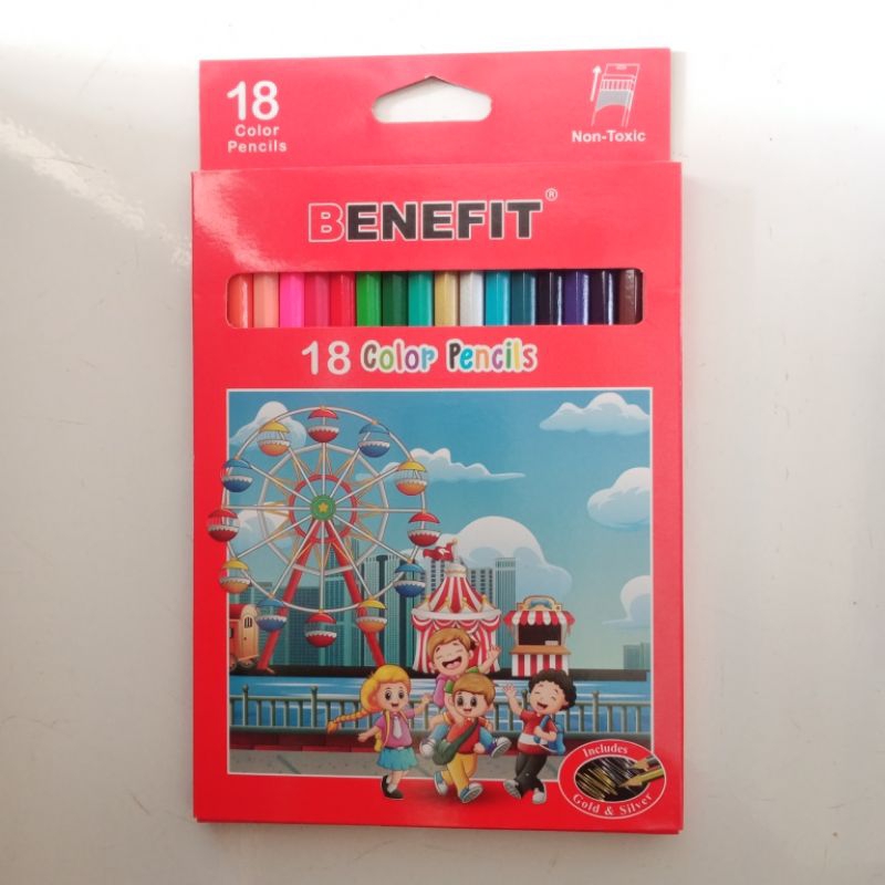 

BENEFIT PENSIL WARNA ISI 18