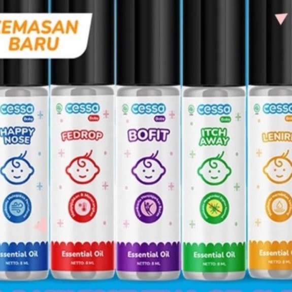 

Diskon Cessa Essential Oil Baby Happy Nose FeDrop Itch Away Lenire Bofit Bye Bye Owl BPOM 8ml