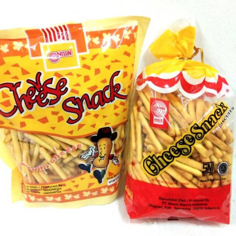 

NISSIN CHEESE SNACK 150gr / Biskuit Stick Rasa Keju