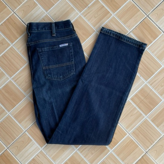 CELANA CARHARTT ORIGINAL FIT STRAIGHT LEG RUGGED FLEX BLAINE JEAN