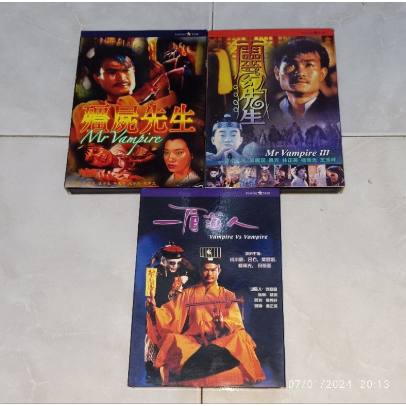 vcd Mandarin MR VAMPIRE / MR VAMPIRE III / VAMPIRE VS VAMPIRE