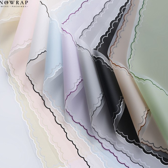 

Terbaik 2 Lembar Flower Wrapping Varian List Awan Premium Paper Florist Kertas Buket Bunga Korea Cellophane List Awan Premium Quality Merek Sinowrap GRADE A