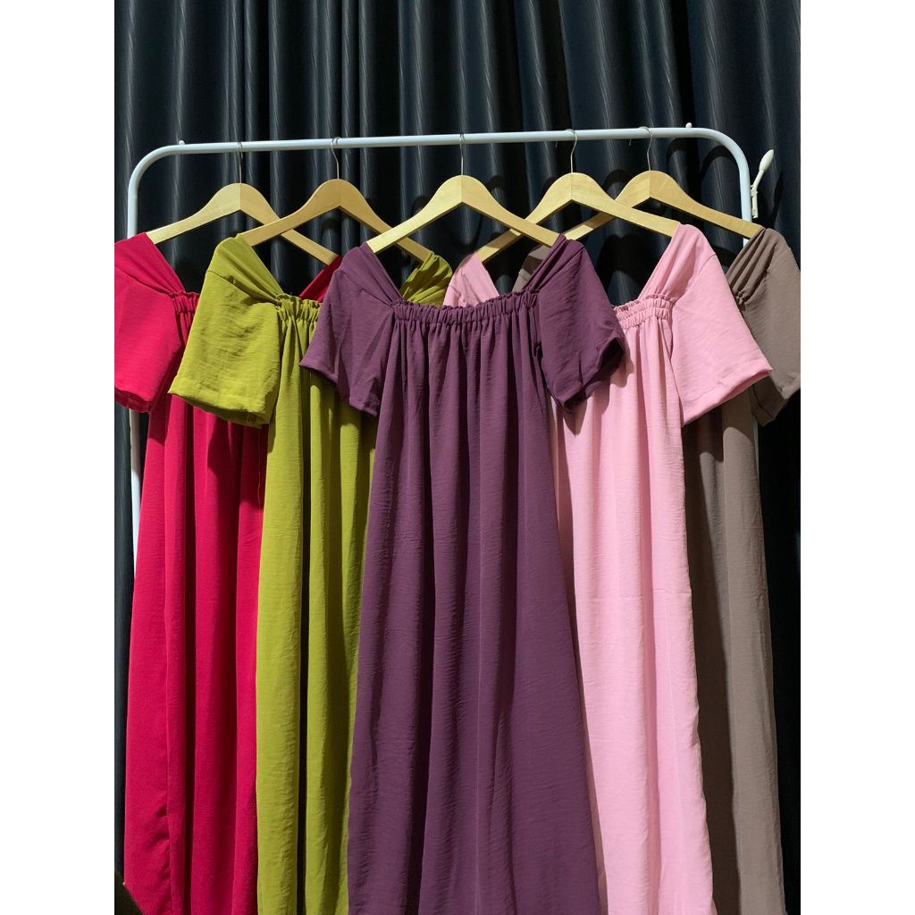 Daster Crinkle - Daster panjang - daster sabrina - daster jumbo