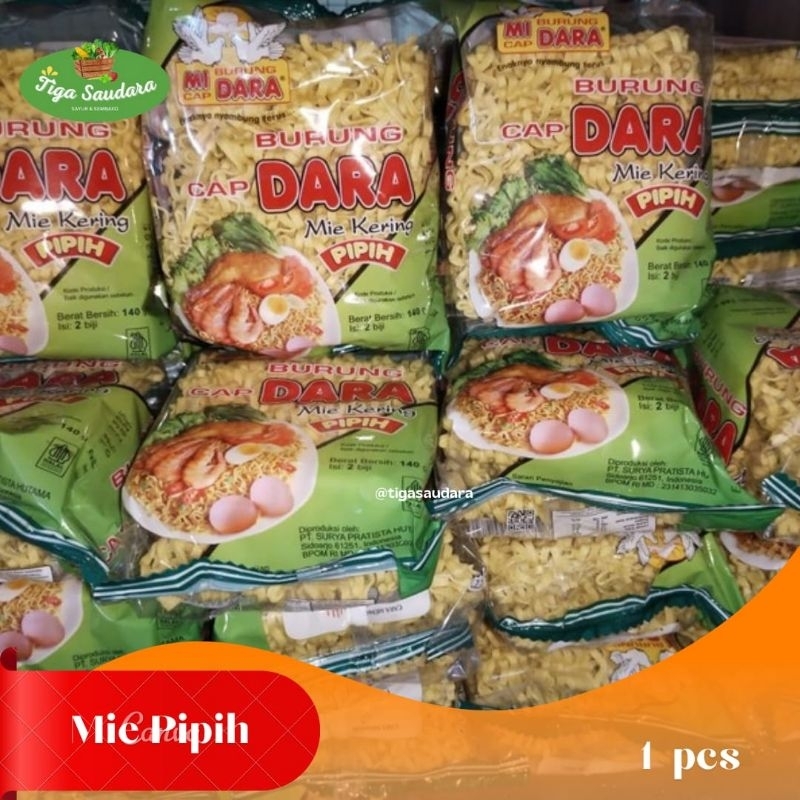 

Mie Pipih Burung Dara 1 pcs | Sayuran Tiga Saudara I Pengiriman Instan Cimahi