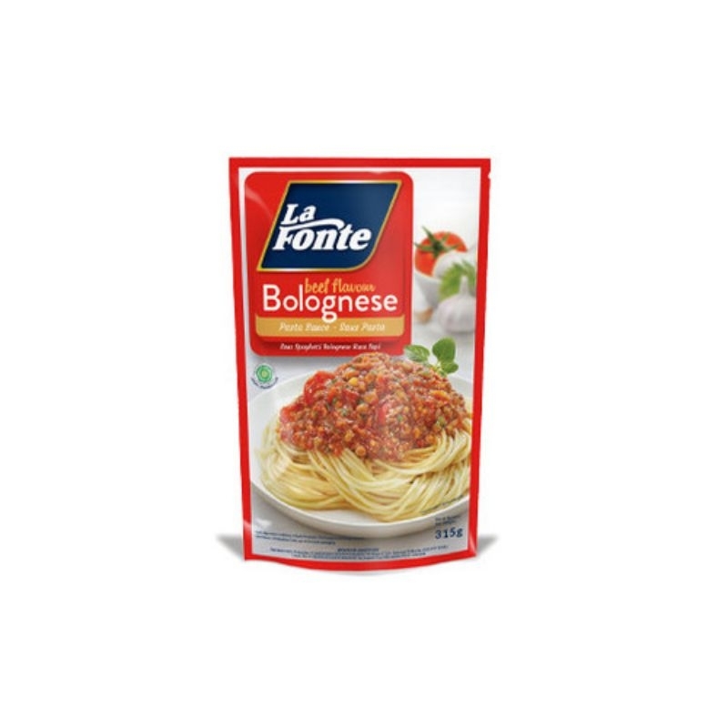 

La Fonte saus bolognese 315gr / saus spaghetti