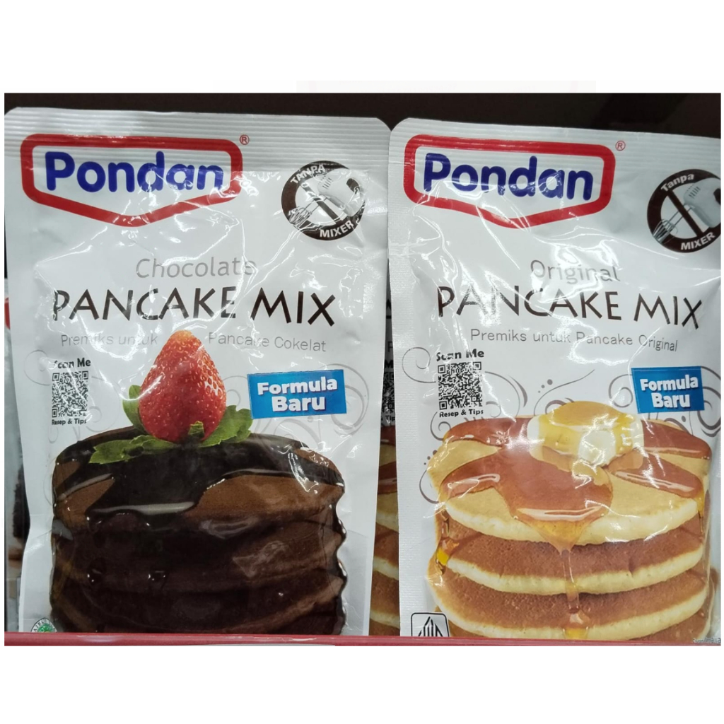 

Pondan Bumbu Baking Pancake Mix Pouch 125gr - Original / Chocolate