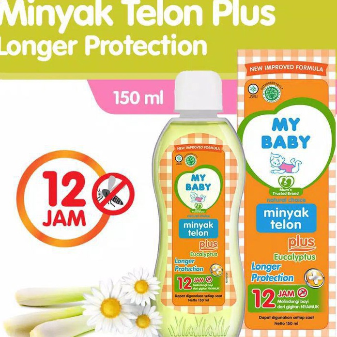 

berkualitas MY BABY MINYAK TELON PLUS LONGER PROTECTION 12 JAM 15 ML