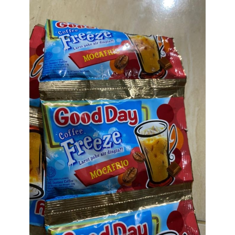 

Good Day Freeze 1 Renceng isi 10 bks