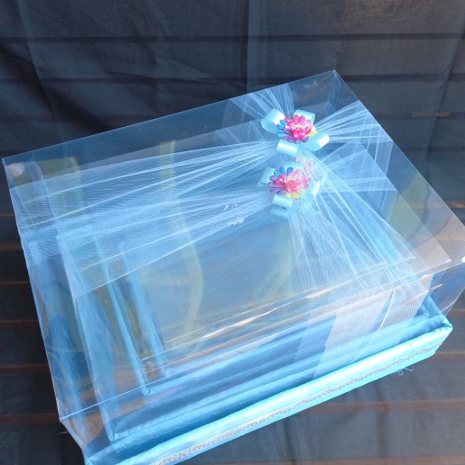 

berkualitas Box Kotak seserahan pernikahan model mika 1set isi 34pcs Tinggal Pasang murah