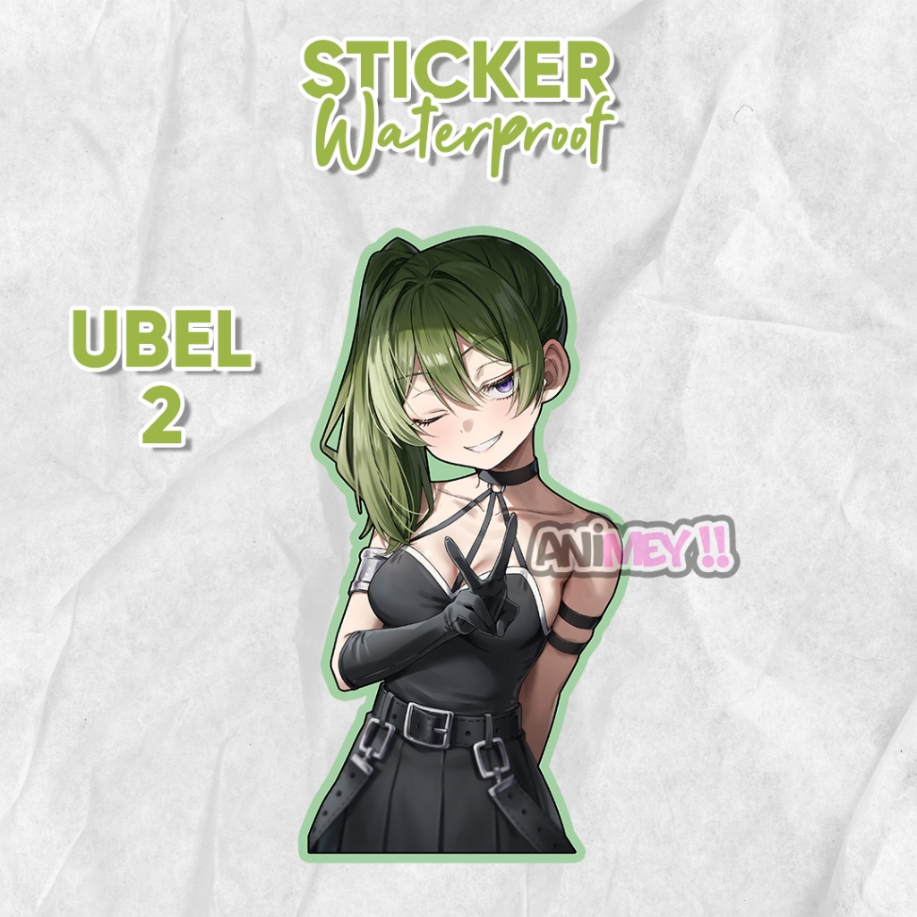 

Stiker Ubel Frieren / Sticker Anime Waterproof