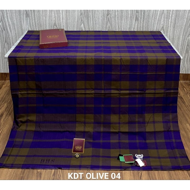 Sarung BHS Excellent Kotak kotak motif KDT Kualitas gold