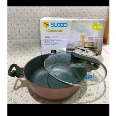 *Ready Casserole 32 Cm SuggoSG-CS32 Peralatan masak pot  casserole 32 cm*