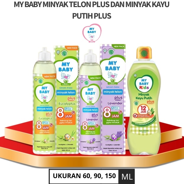 

Cashback My Baby Minyak Telon Plus Minyak Kayu Putih Plus original lavender 6 9 15 ML