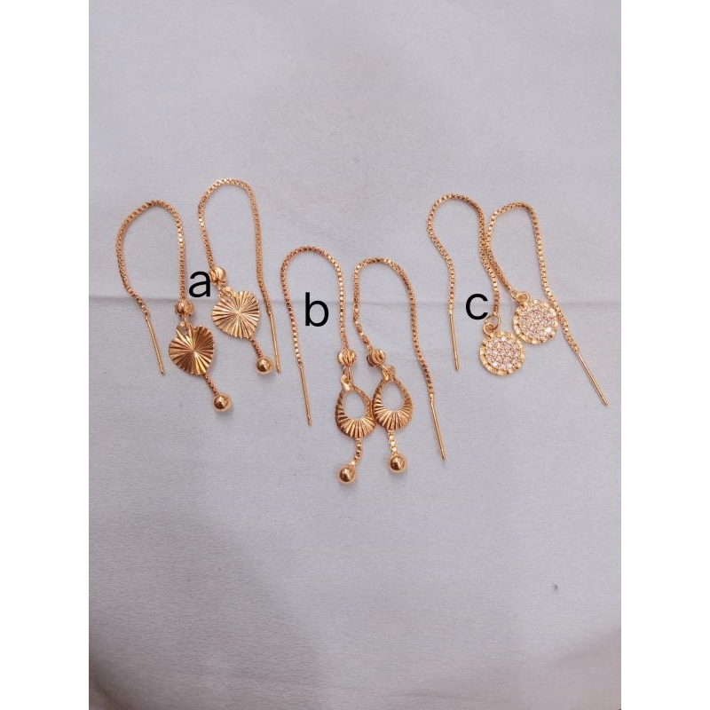 anting tusuk jarum/serut