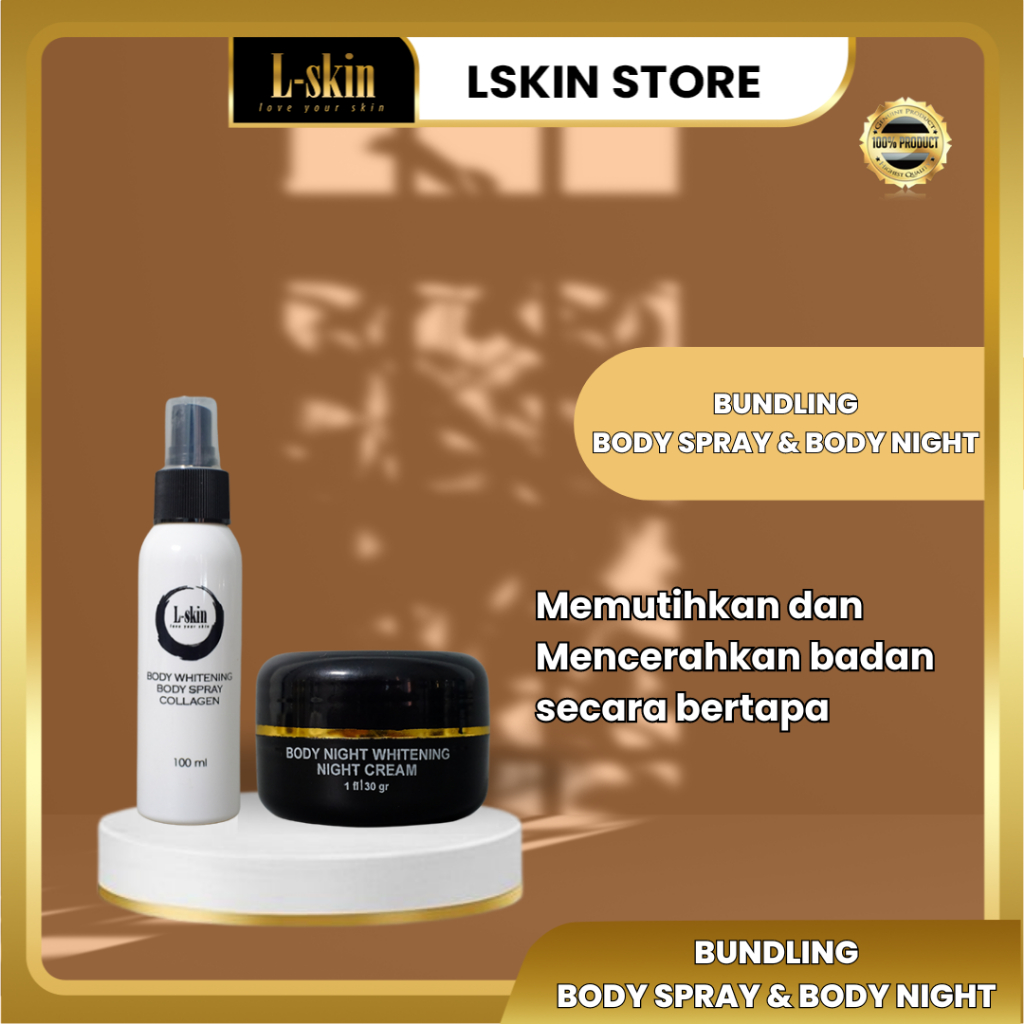L-SKIN ❘ Body Toner & Body Night Cream