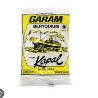 

Garam kapal 250 gr