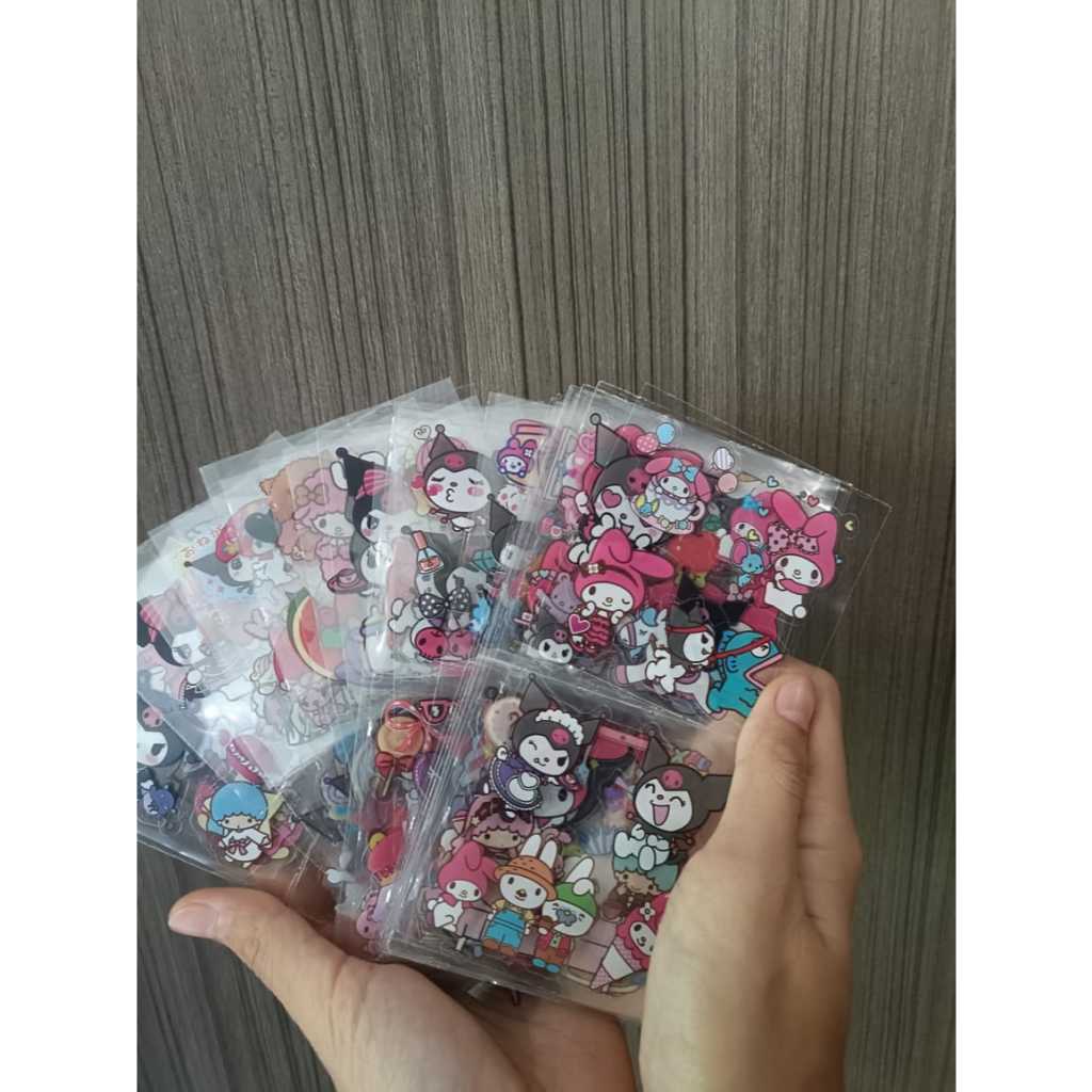 

Stiker Sanrio Lucu ECER 2pcs Random