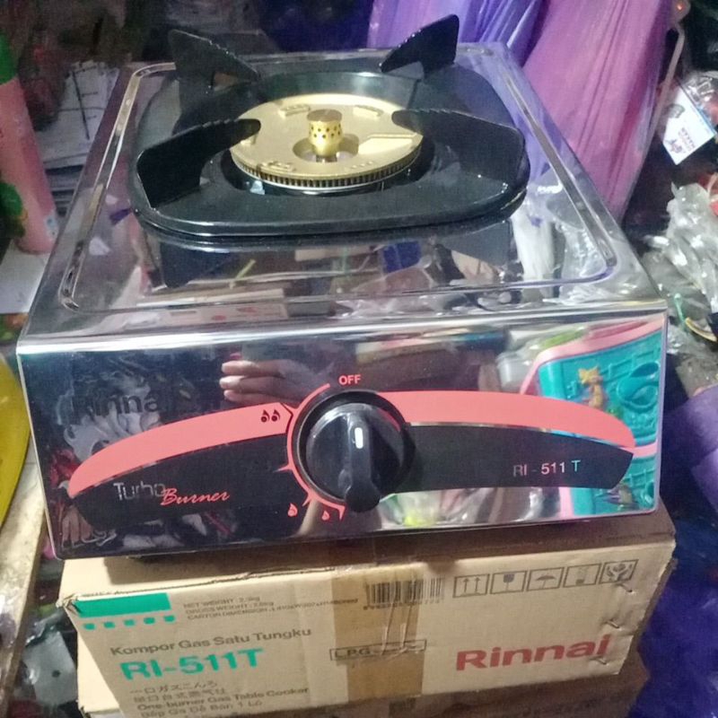 Rinai 511T/Rinai Turbo/Rinai api besar/Rinai tungku satu/511T