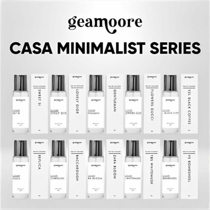 ☘️ CHAROZA ☘️ GEAMOORE Casa Eau De Cologne | Geamoore Parfum
