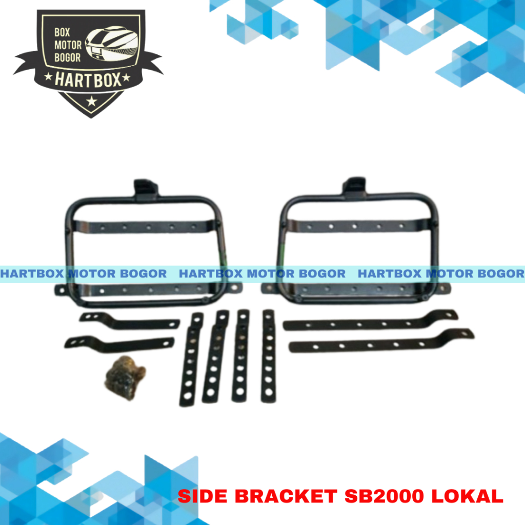 Breket samping SB2000 Lokal | Side Bracket SB 2000 cocok untuk Givi Kappa