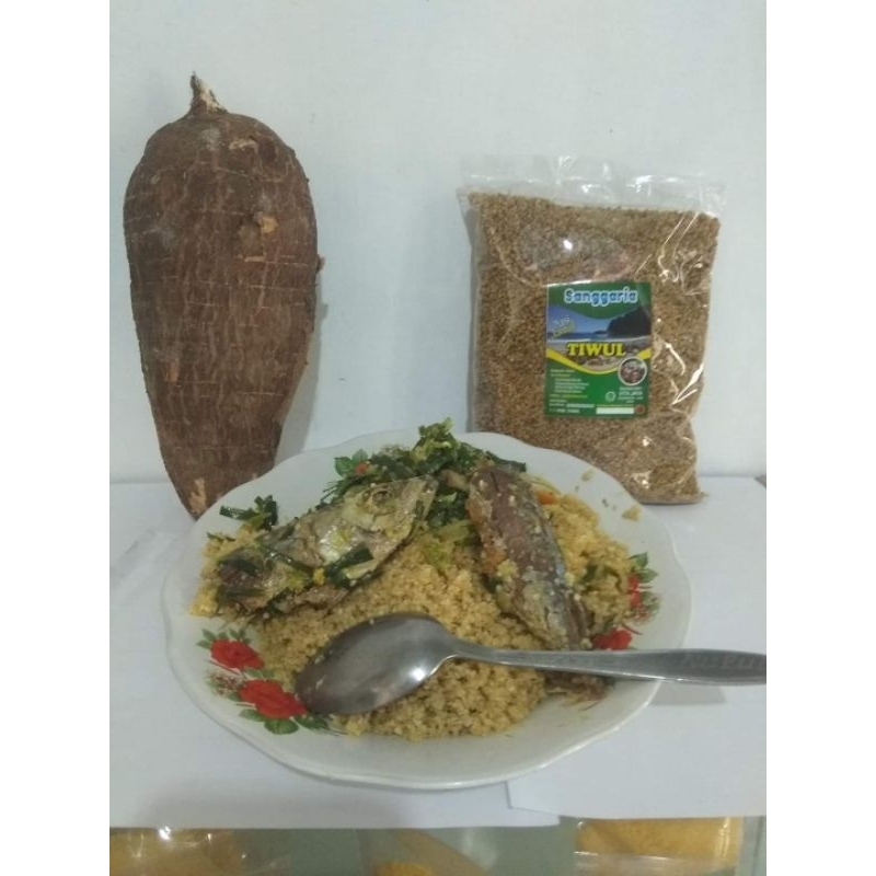 

makanan tradisional Tiwul instan